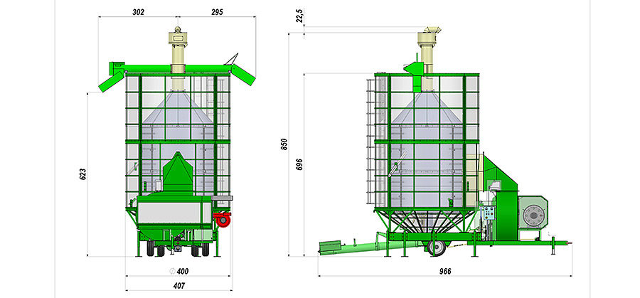 зерносушилка Agrimec AS2550