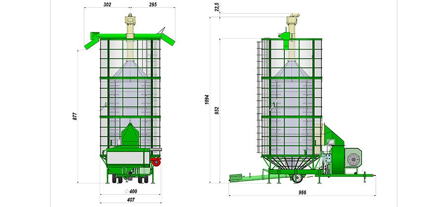 зерносушилка Agrimec AS3550